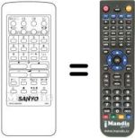 Replacement remote control 1AV0U10B03202