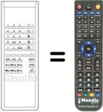Replacement remote control 94519 F