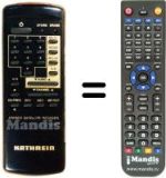Replacement remote control 260 297