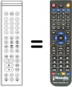 Replacement remote control 263-83600