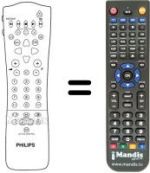 Replacement remote control Aristona 28 PX 8806
