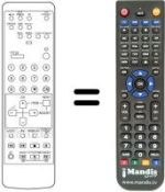 Replacement remote control 290P-023A1