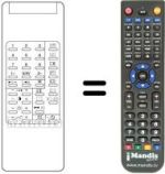 Replacement remote control Waltham 29 PROG. TXT