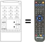 Replacement remote control 30051293