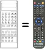 Replacement remote control 30 D 1