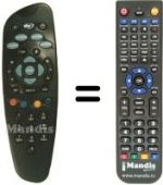 Replacement remote control 3104 207 07863