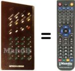 Replacement remote control 660.01.0101