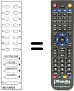 Replacement remote control 39 PROGRAMMI