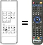 Replacement remote control 40 / 100 SPAGNA