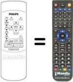 Replacement remote control Aristona 42 FD 9932