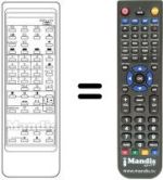 Replacement remote control JXHK