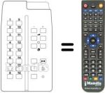 Replacement remote control 5014 1700