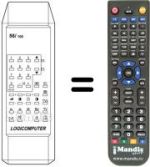 Replacement remote control GALAXY 95199 K1
