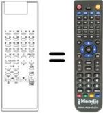 Replacement remote control 5652 08 58