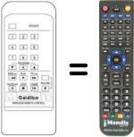 Replacement remote control LG GSE-1295 P