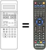Replacement remote control A09801