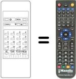 Replacement remote control MG 2587