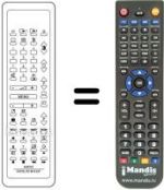 Replacement remote control Aristona 85 KD 2820