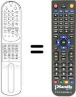 Replacement remote control 6710V00009K