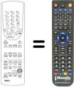 Replacement remote control 7000 / 3