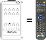 Replacement remote control 70057 F