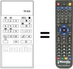 Replacement remote control 754354