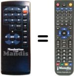 Replacement remote control 7700