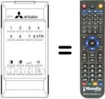 Replacement remote control 939P-036050