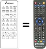 Replacement remote control 939P-05701