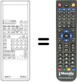 Replacement remote control 94817 J