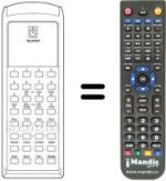 Replacement remote control 95498 E