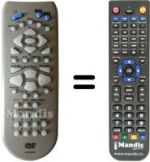 Replacement remote control 97P1R2ZJA6