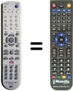 Replacement remote control 97P1RA3FA0
