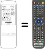 Replacement remote control A11701