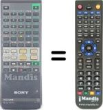 Replacement remote control A 1470818 A