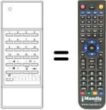 Replacement remote control A506810