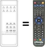 Replacement remote control A510710