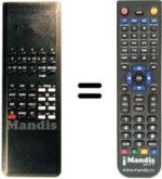 Replacement remote control A515810