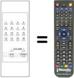 Replacement remote control A516250