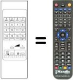 Replacement remote control A 516660