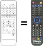 Replacement remote control AV 5636