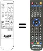 Replacement remote control B09911