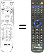 Replacement remote control B12603