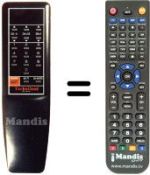 Replacement remote control BS-REMOTE