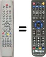 Replacement remote control RC 5011
