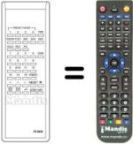 Replacement remote control 70375 C