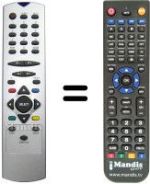 Replacement remote control Crown CDST 935