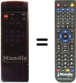 Replacement remote control CSR 10