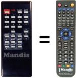 Replacement remote control UFD 95