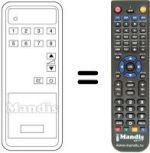 Replacement remote control CT-56